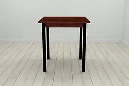 Стіл кухонний Ferrum-decor Дієго 75x70x70 Чорний ДСП Венге 16мм (FRD-105614) - мініатюра 3