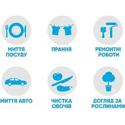 Рукавички латексні Добра господарочка, надміцні, розмір L (4820086520058) - мініатюра 5