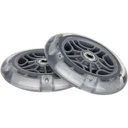 Набор колес для самокатов Globber серии Goup/Primo/Elite/Master Ø121 мм светится белым 2 шт. (538-003)