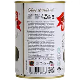 Маслини чорні без кісточки Diva Oliva XXL 425 мл (390 г)  - мініатюра 5