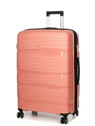 Валіза велика L поліпропілен Worldline Airtex 283 74,5×49×32см 120л Рожеве золото - мініатюра 1
