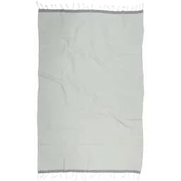 Рушник Barine Pestemal Basak 165х95 см світло-сірий (svt-2000022275484)