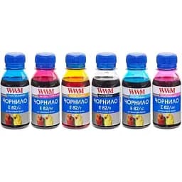 Комплект чорнил WWM Epson E82/B, E82/C, E82/LC, E82/M, E82/LM, E82/Y, 6x100 мл (E82SET-2)