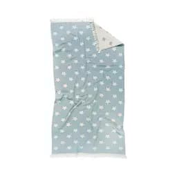 Рушник Lotus Home Pestemal - Star 90x160 teal блакитний