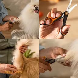 Ножиці для точної стрижки у грумінгу Fiskars Detailing Scissors 14 см (2009124) - мініатюра 2