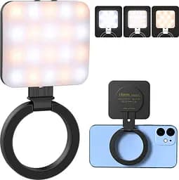 Відеосвітло Ulanzi Vijim Smartphone Magsafe Selfie Flip Light UV-3021 LT010 Black - мініатюра 4