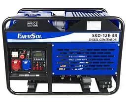 Генератор дизельний EnerSol 10/11 кВт SKD-12E-3B