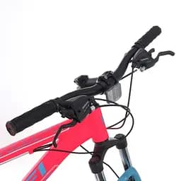 Велосипед "BELLE" PROF1 G26BELLE A26.1 26 д. Алюм.рама 17 ", SHIMANO 21SP, алюм.DB, FW TZ500, малиново-білий - мініатюра 2