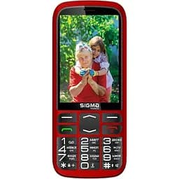 Мобільний телефон Sigma mobile Comfort 50 Optima Type-C Red (UA UCRF)