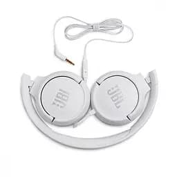 Навушники з мікрофоном JBL T500 White (JBLT500WHT) - мініатюра 3