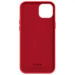 Силиконовый чехол для Apple iPhone 14 Plus, ICON2 Case, красный, противоударный, панель, защита всего корпуса, матовая поверхность Soft Touch, выступает над дисплеем, совместим с защитными стеклами и пленками, с микрофиброй, ArmorStandart (ARM63610) - мініатюра 2