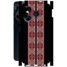 Захисна плівка StatusSKIN для Tecno Spark Go 2024 Корпус Вініл Вишиванка 3