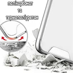 Чохол-накладка BeCover Space Case для Apple iPhone 15 Transparancy (709936) - мініатюра 4