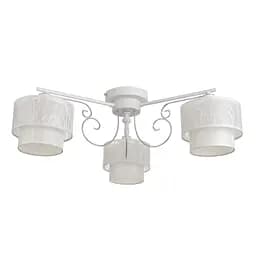 Люстра стельова Brille E14 60W WH (BKL-499C/3)