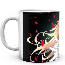 Кружка GeekLand Арифурета Arifureta Юэ в летящих красных лепестках ARF 02.006 330 мл белая