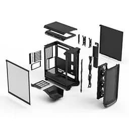 Корпус Fractal Design Meshify 3 Tempered Glass без БЖ Black (FD-C-MES3A-02) - мініатюра 2