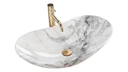 Умивальник Rea Royal 36x62,5 granit shiny (REA-U8596)