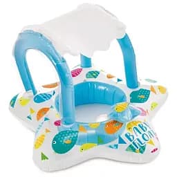 Дитячий надувний пліт Зірочка 56573(Blue) розмір 81 x 79 см