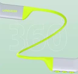 Навушники Langsdom кісткові для плавання BE15 з кістковою провідністю та вбудованою памʼяттю 32 ГБ водонепроникні для спорту Сірий - мініатюра 8