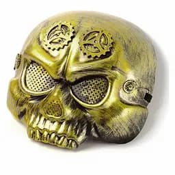 Маска Стімпанк напівчереп пластик