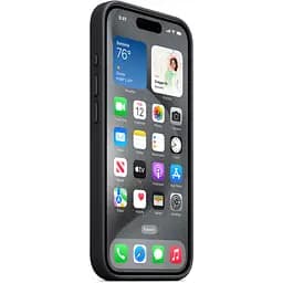Чохол Apple FineWoven Case with MagSafe для iPhone 15 Pro Max Black (MT4V3ZM/A) [92919] - мініатюра 2