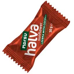 Халва подсолнечная Norsu Зебра из какао 30 г