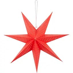 Звезда бумажная Yes! Fun Novogod'ko 3D красная 45 см (974219)