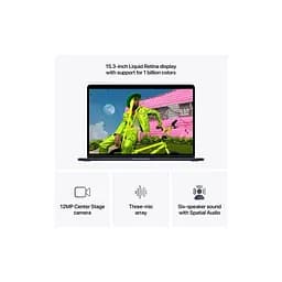 Ноутбук Apple MacBook Air 15 M5 A3448 Sky Blue (MDVT4UA/A) - мініатюра 5