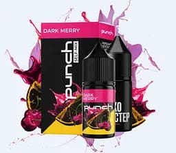 Набір компонентів для самозамісу сольової заправки Punch 15 мл Dark Merry Черешня апельсин, 0-50 мг (17325)
