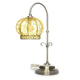 Настольная лампа Brille декоративная BELL-007T/1 E14 AB AMBER