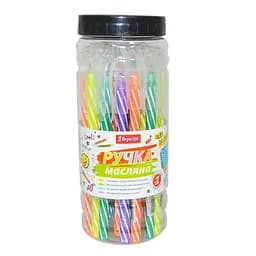 Ручка 1Сентября, шариковая/масляная Spin 6, 0.6 мм, синяя, 30 шт.