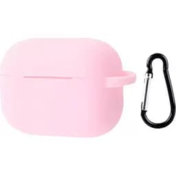 Чехол для наушников Silicone Case + Carbine для AirPods Pro 2 Pink [74310]