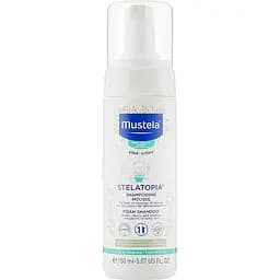 Шампунь-пена Mustela Bebe Stelatopia Foam Shampoo для склонной к атопии кожи 150 мл