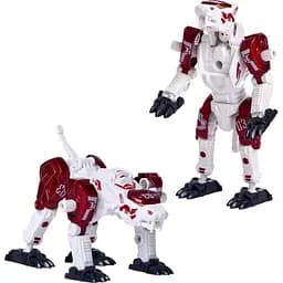 Дитячий трансформер Junfa робот-тварина червоний HF9989-3 