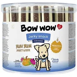 Лакомство для собак Bow wow палочки с рисом и белком насекомых 35 шт.