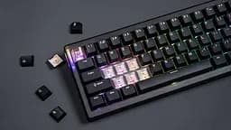 Механічна клавіатура Cidoo QK61 V2 60% (61 клавіша), Чорний - мініатюра 2
