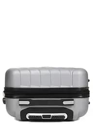 Валіза маленька S ABS-пластик Madisson Snowball 03403 58х38х23см 35 л Срібна - мініатюра 9