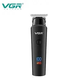 Тример для волосся VGR V-937, з LED дисплеєм, USB зарядкою та 3 насадками - мініатюра 2