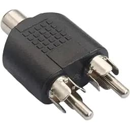 Перехідник 2E Rca мама2 Rca тато