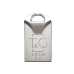Флеш-накопичувач USB3.0 64GB T&G 106 Metal Series Silver (TG106-64G3) - мініатюра 2
