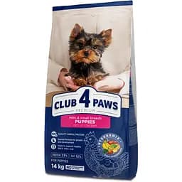Сухий корм Club 4 Paws Premium для цуценят малих та міні порід Курка 14 кг