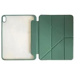 Чохол Smart Case Clear+stylus для Apple iPad Air 11 2024/2025 зелений