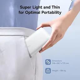 Зовнішній акумулятор Baseus EnerFill FP21 10000mAh 22.5W White (P1008210D213-00) [152200] - мініатюра 9