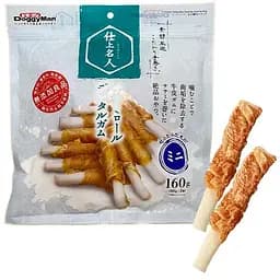 DoggyMan Chicken Fillet Dental Gum доггимен вяленая курица жвачка 6 см, лакомство для собак 6 см | 0.16кг