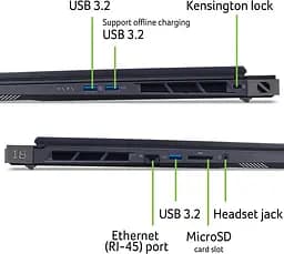Ноутбук Acer Predator Helios 18 PH18-73-95RH Abyssal Black (NH.QVWEU.002) - мініатюра 2