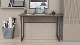 Компьютерный стол Ferrum-decor Коди 75x120x60 черный ДСП Дуб Сонома Труфель 16мм (FRD-103743)