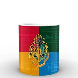 Кухоль GeekLand Harry Potter Гаррі Поттер факультети HP.02.078 330 мл білий