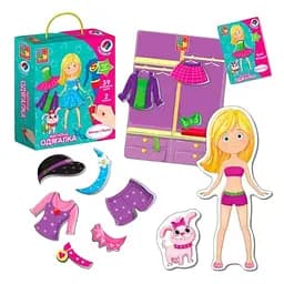 Настольная игра Vladi Toys Одевалка. Меган и Полли