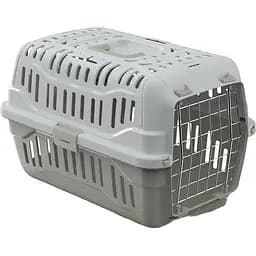 Переноска для домашних животных Georplast Spark с металлической дверцей 48.5x33.5x31 см в ассортименте