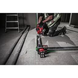 Нівелір лазерний 3D акумуляторний MILWAUKEE, M12 3PLKIT-401P (360 градусів, зелений промінь) (заміна на 4933499379) - мініатюра 10